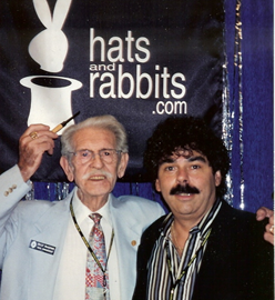 Billy McComb and Steve Dacri at FISM 2000 in Lisbon, Portugal