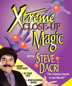 Ad for Orleans Hotel Show: "Xtreme CloseUp Magic" starring Steve Dacri